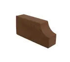 Кирпич облицовочный фигурный полнотелый Lode Brunis F13 гладкий, 250х120х65 мм