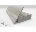 Керамогранитная плита FAVEKER GA20 для НФС, Ordesa Gris, 1000*400*20 мм