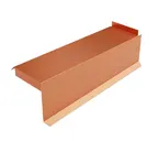 Планка сегментная торцевая правая 350 мм (AGNETA-20-Copper\Copper-0.5)