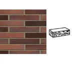 Кирпич клинкерный Muhr 04EG Rotbraun-bunt Edelglanz готик, 240х90х40 мм