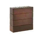 Кирпич клинкерный ЛСР красный флэш Ричмонд винтаж, M300, 250х85х65 мм