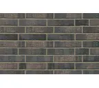 Кирпич клинкерный Westerwaelder Klinker Nr 15F Schwarz-bunt Edelglanz bes. Fuss., 240х115х52 мм