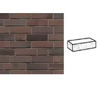 Кирпич клинкерный Muhr 33 A Schwarz-Braun рустик, 240х115х52 мм