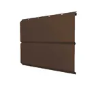 Софит ЭкоБрус new c перфорацией 0,45 Drap RAL 8017 шоколад