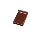 Клинкерный водоотлив Terca Dark brown глазурованный, 160*105*30 мм