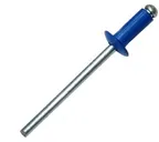 Заклёпка вытяжная Daxmer 4,0х10 RAL 5005 (10х1000 шт) ал/ст