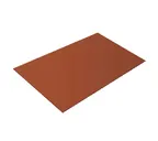Плоский лист 0,45 Drap с пленкой RAL 8004 терракота