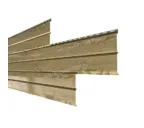 Металлический сайдинг Lбрус-XL-Н Металл-Профиль ECOSTEEL Сосна 14х335