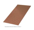Профлист Металл Профиль МП18 0.5 PURMAN® Argillite, Медный металлик B