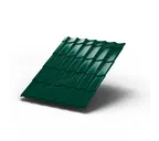Металлочерепица Металл-Профиль Монтеррей 0,5 PURMAN® RAL 6005 Зеленый мох