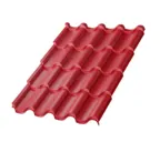 Металлочерепица Металл-Профиль Монтерроса-M 0,5 PURMAN® RAL 3011 Коричнево-красный