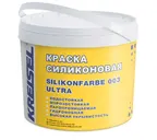 Краска силиконовая фасадная Kreisel 003 SILIKONFARBE ULTRA, группа 1 цвет RAL9003