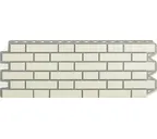 Фасадная панель Альта Профиль Кирпич клинкерный Белый 1220х440х20