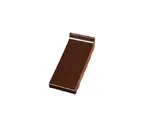 Клинкерный водоотлив Terca Dark brown глазурованный, 250*105*30 мм