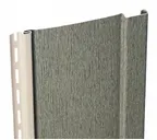 Виниловый сайдинг Mitten Board & Batten вертикальный Brownstone