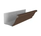 Желоб прямоугольный Vortex Lite Matt 130 мм 3м RAL 8017