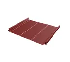 Фальцевая кровля Кликфальц Pro Line Grand Line 0,5 Satin RAL 3011 Коричнево-Красный