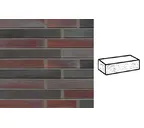 Кирпич клинкерный Muhr 25 Violettschwarz рустик, 290х90х40 мм