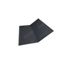 Планка ендовы нижней 300х300 0,5 Quarzit с пленкой RAL 7024 мокрый асфальт