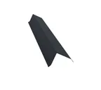 Планка торцевая 142х100 0,45 Drap ST RAL 7024 мокрый асфальт