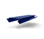 Планка угла внутреннего сложного БХ new 0,45 PE с пленкой RAL 5005 сигнальный синий (2м)