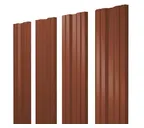 Штакетник Twin Grand Line 0,5 Satin RAL8004 Терракота
