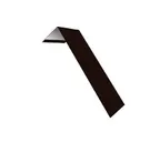 Планка лобовая/околооконная простая 190х50 0,5 Quarzit PRO Matt RAL 7016 антрацитово-серый