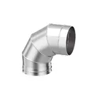 Колено 4-х секционное Металлик и Ко 90х150 AISI 430 0,80