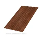 Профлист Металл Профиль МП18 0.5 ECOSTEEL® Мореный дуб B