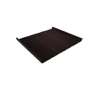 Фальцевая кровля Фальц двойной стоячий Grand Line 0,5 GreenCoat Pural BT, matt RR 887 Шоколадно-Коричневый