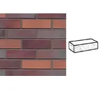 Кирпич клинкерный Muhr 12 Blaurot-bunt рустик, 240х55х71 мм