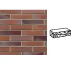 Кирпич клинкерный Muhr 14 Rotblau-bunt готик, 240х115х52 мм