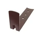 Aquasystem Кронштейн для начального ряда, 86х41х2 мм мм RAL 8017 (коричневый)