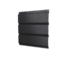 Софит металлический полная перфорация 0,5 GreenCoat Pural BT, matt с пленкой RR 33 черный (RAL 9005 черный)