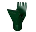 Воронка 125/90 мм RAL 6005 зеленый мох