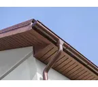Софит металлический центральная перфорация 0,5 Satin с пленкой RAL 3009 оксидно-красный