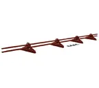 Снегозадержатель NEW трубчатый Grand Line RAL 3009 3м