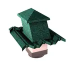 Вентиляционный выход Gerard G 15-45 (пластик), 150х150 мм, ravine (727)