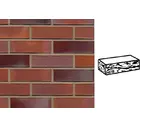 Кирпич клинкерный Muhr 14 Rotblau-bunt готик, 240х55х71 м