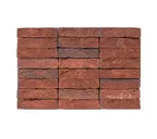 Кирпич облицовочный ENGELS Rosso bont, 215х45-50х65 мм