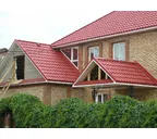 Металлочерепица Металл-Профиль Ламонтерра XL 0,45 Полиэстер RAL 3005 Красное вино