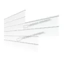 Металлический сайдинг Lбрус-XL Металл-Профиль NormanMP RAL 9003 Белый 14х335