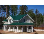 Металлочерепица Grand Line Монтеррей 0,45 Полиэстер RAL 6005 Зеленый мох