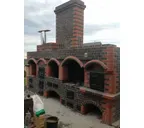 Кирпич облицовочный радиусный полнотелый Lode Brunis F15 (R60) гладкий, 250х120х65 мм