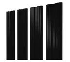 Штакетник Twin Grand Line 0,45 Drap RAL9005 Черный