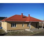 Металлочерепица Grand Line Kvinta plus 0,45 Drap RAL 8004 Терракота | c 3D резом
