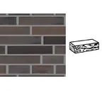 Кирпич клинкерный Muhr 33 Braun готик, 290х90х52 мм