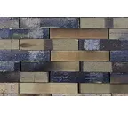 Кирпич клинкерный Muhr 34 KS Grau nuanciert Kohle Spezial гладкий, 290х90х40 мм