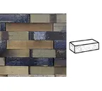 Кирпич клинкерный Muhr 34 KS Grau nuanciert Kohle Spezial рустик, 290х90х40 мм