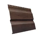 Металлический сайдинг Grand Line Корабельная Доска XL 0.45 мм Print Premium Antique Wood
